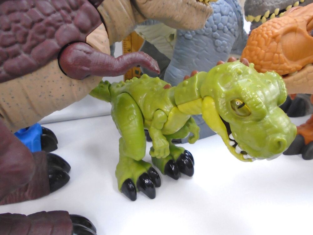 Imaginext Jurassic World Park Dinosaurs Lot Mattel Spinosaurus Mega Mouth T-Rex - Picture 6 of 16